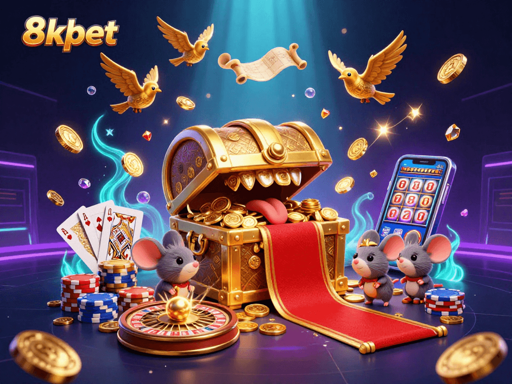 Experience excitement at 8xbet with golden treasures, dynamic game elements, and unique casino vibes.