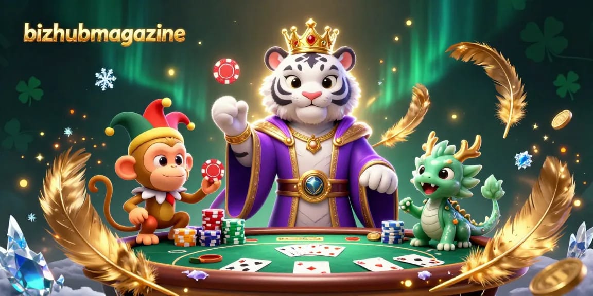 Engage with endless possibilities at bizhubmagazine through poker gameplay, lively characters, and rich casino elements.