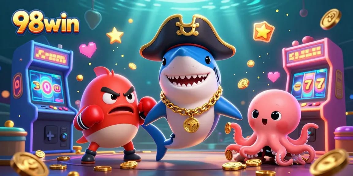 Engage with thrilling gameplay at 98win through vibrant slot machines and adventurous characters.