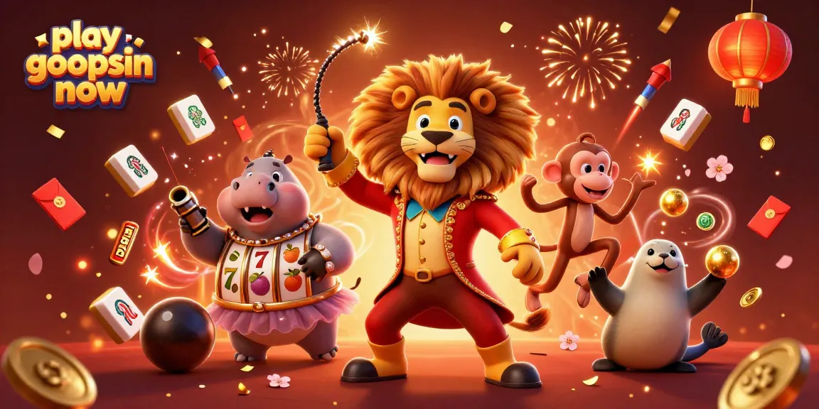 Play GooSpin now with thrilling 3D carnival characters and dynamic casino elements!