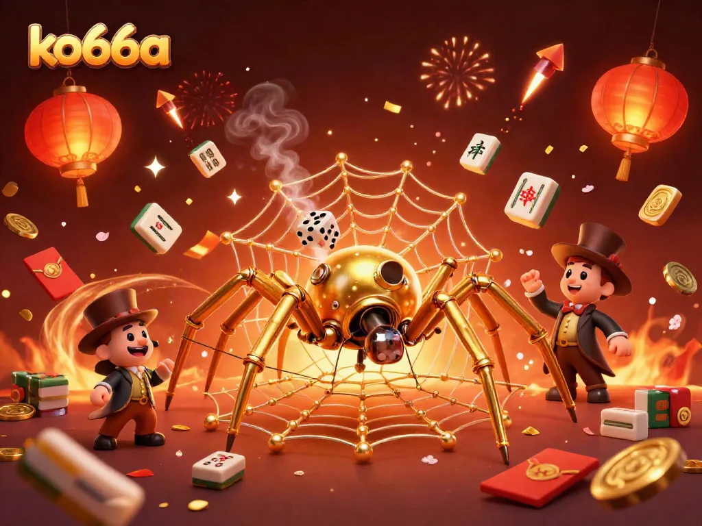 Experience ko66a's thrilling casino atmosphere with a steampunk twist in an exciting game scene.