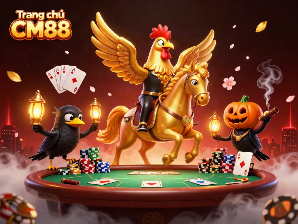 Experience the thrill of playing at Trang chủ CM88 with dynamic casino elements and enchanting characters.
