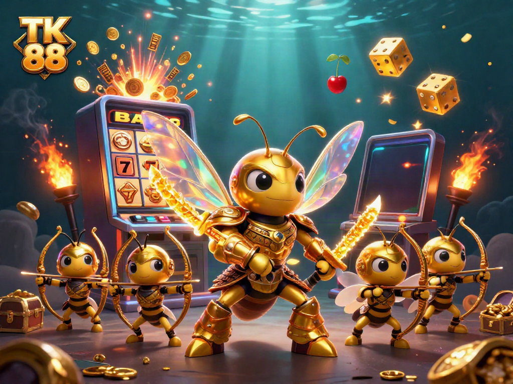 Participate in thrilling games at TK 88, where vibrant jackpots burst forth among enchanted characters.