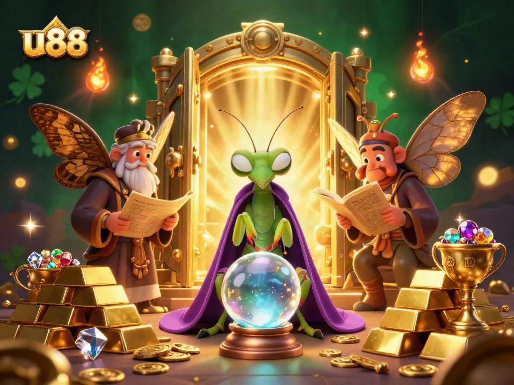 Experience u88's exciting world of rich casino rewards, enhanced by captivating 3D elements and magical fortune telling.