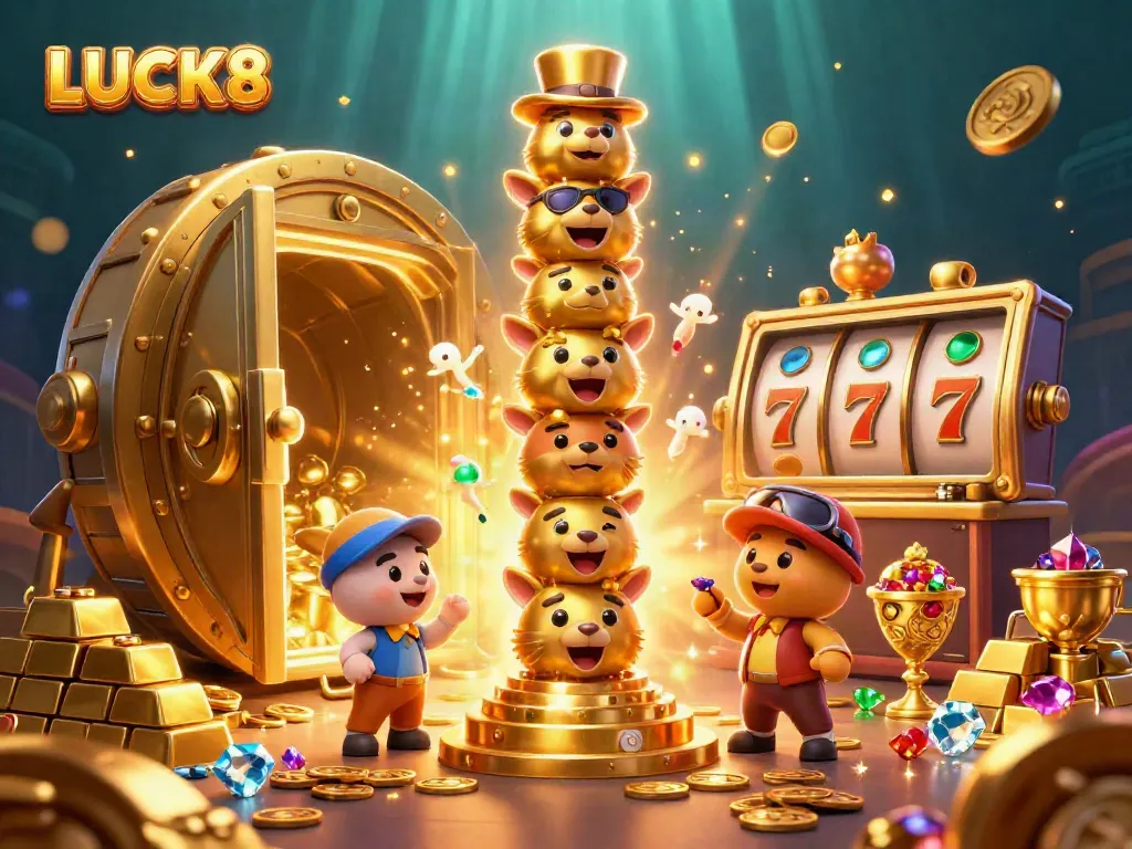 LUCK8 offers an exciting casino experience with dynamic gambling elements and vibrant visuals.