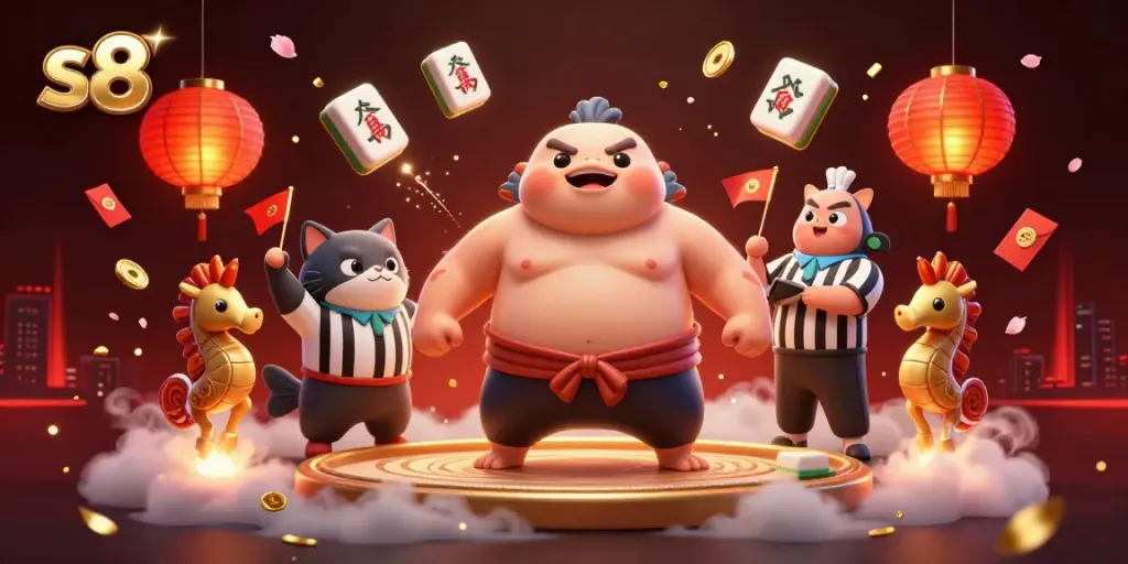 Spin the reels with S8 as colorful characters celebrate an underwater casino extravaganza.