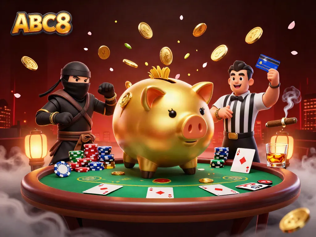 Experience thrilling adventures at ABC8 casino with exciting characters and poker action.